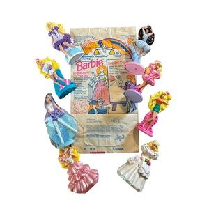Barbie Pink and Purple Doll Set with Accessories